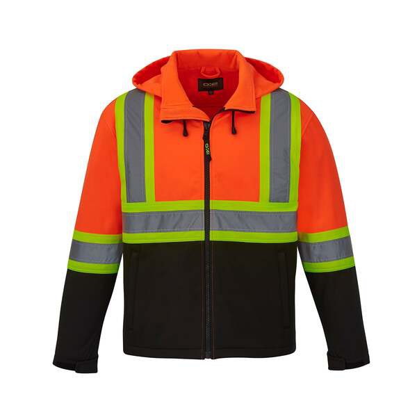 Manteau softshell haute visibilité CX2 Shield à personnaliser