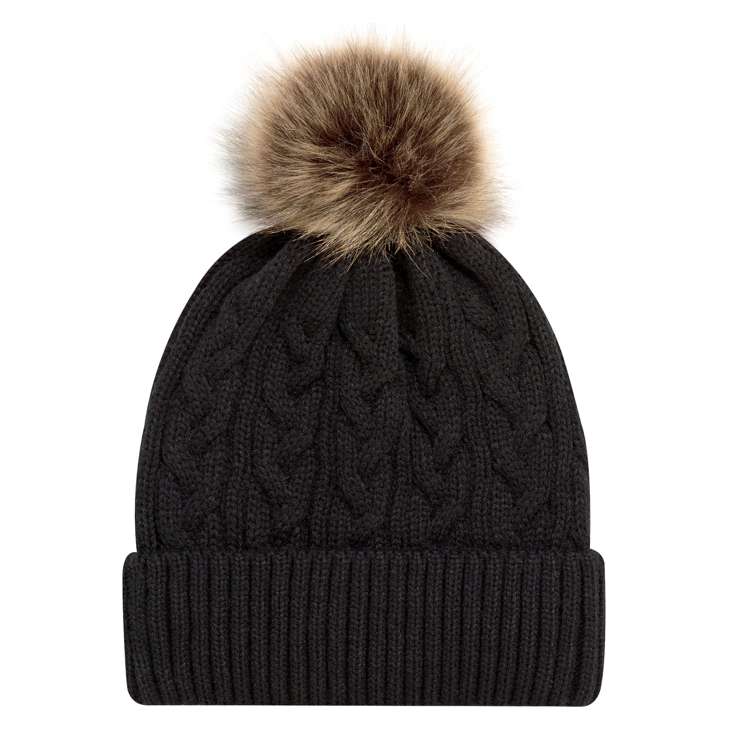 Tuque à pompon fausse fourrure AJM 9L594L à personnaliser