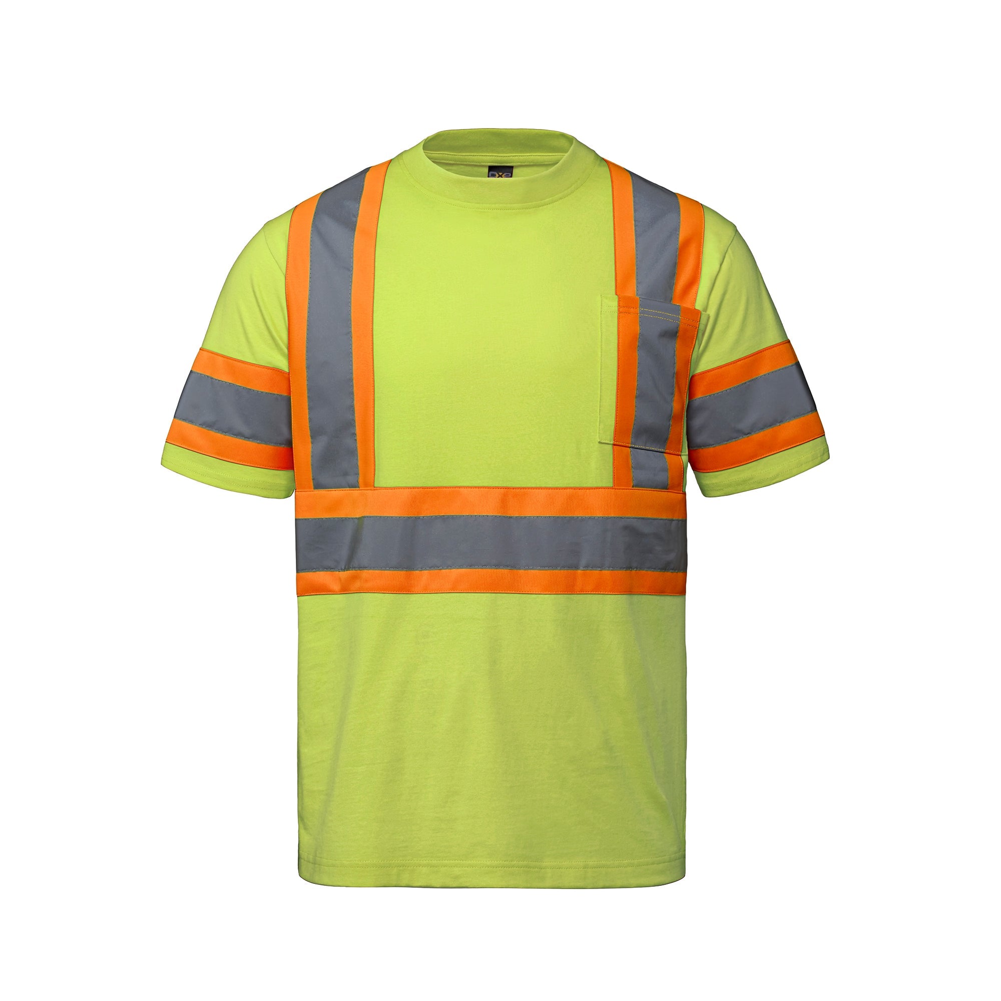 T-shirt haute visibilité en coton CX2 Optimum à personnaliser