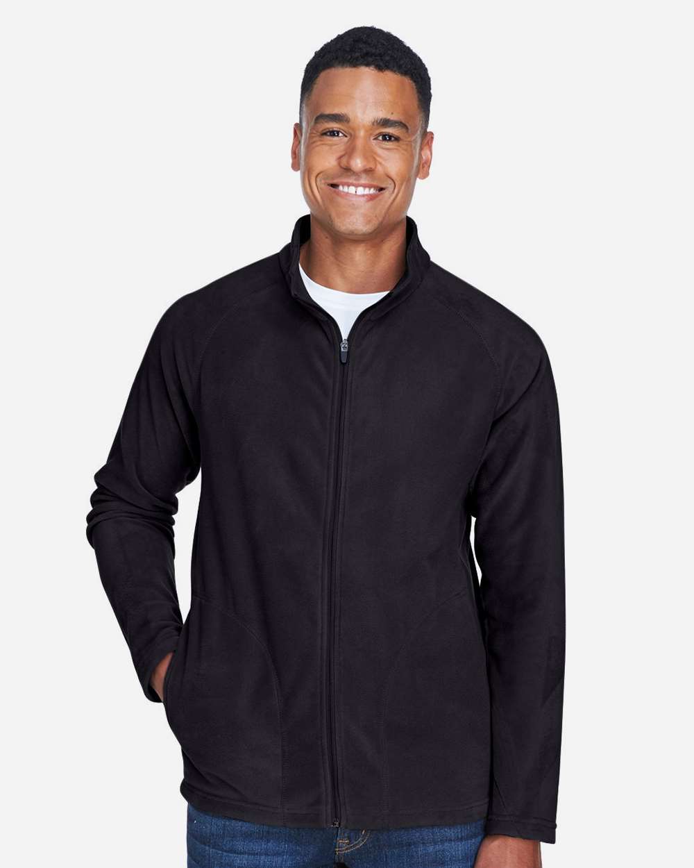 Veste microfleece homme Team 365 TT90 à personnaliser
