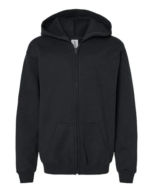 Création Personnalisé: Youth Heavy Blend™ Full-Zip Hooded Sweatshirt