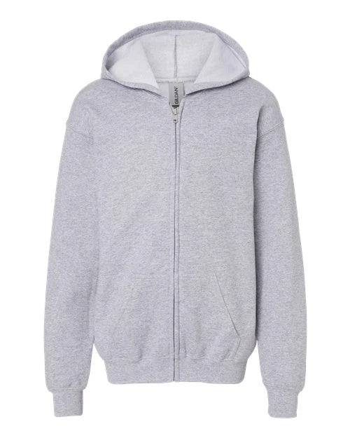 Création Personnalisé: Youth Heavy Blend™ Full-Zip Hooded Sweatshirt