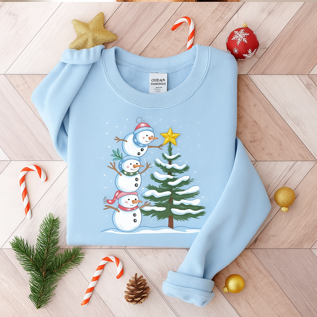 Chandail 3 Bonhommes de neige