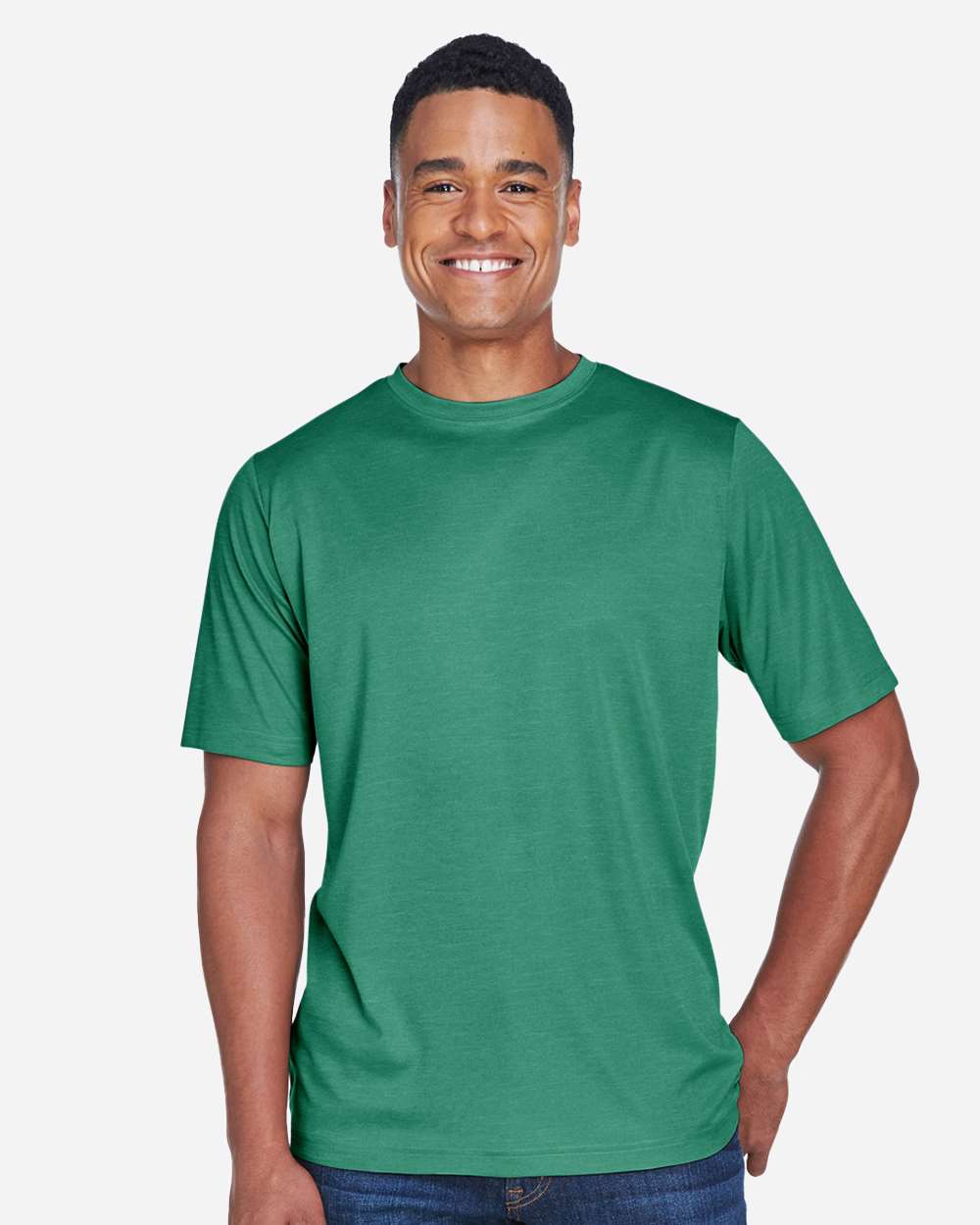 T-shirt sport chiné Team 365 TT11H à personnaliser