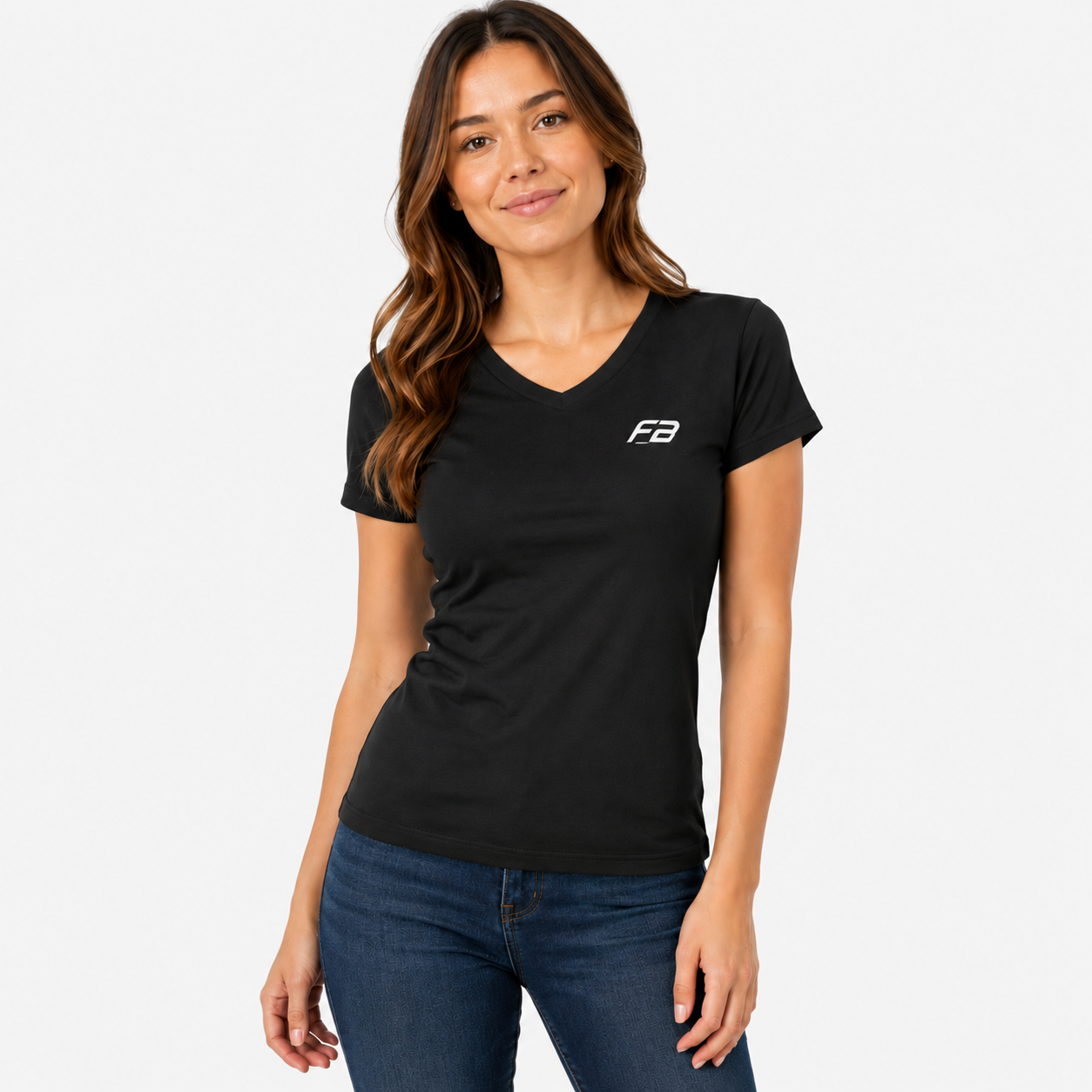T-shirt personnalisé Gildans 64001LCVC femme
