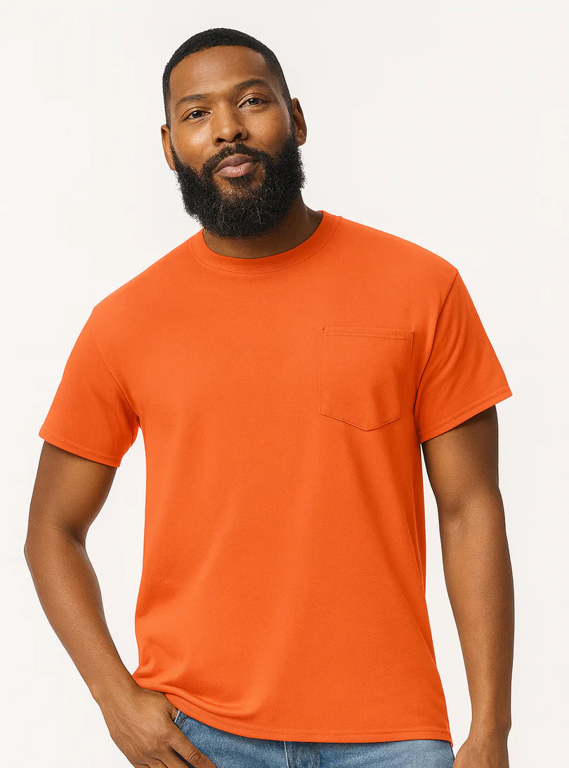 Création Personnalisé: T-shirt en coton avec poche