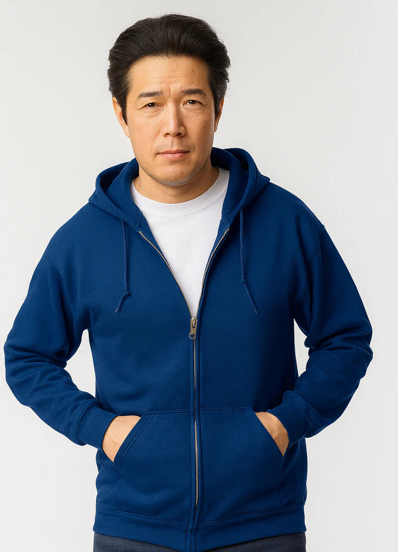 Création Personnalisé: Unisex Heavy Blend Full-Zip Hooded Sweatshirt