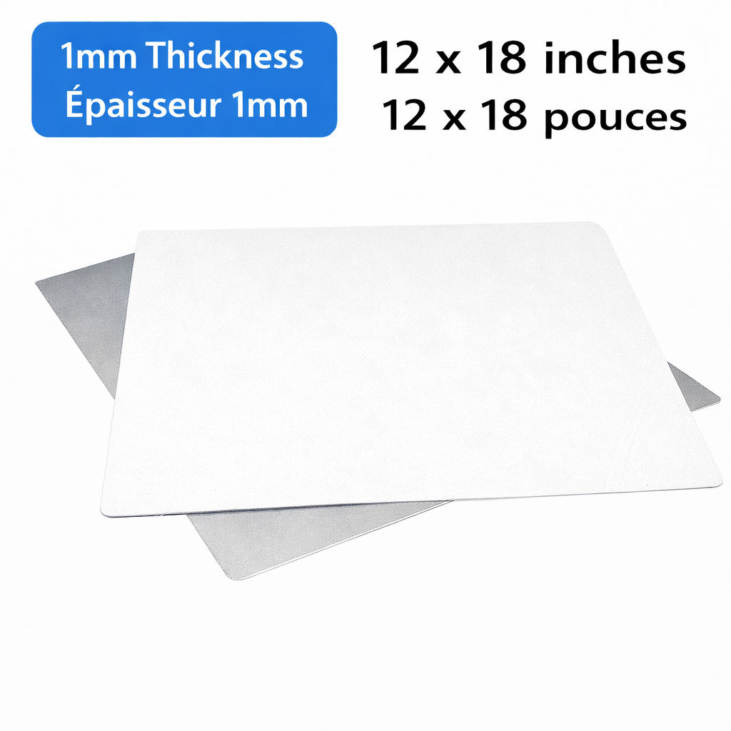 Enseigne en aluminium 12 x 18 po à personnaliser