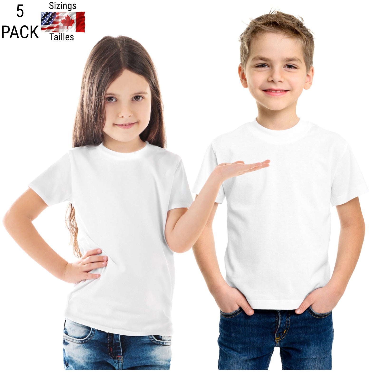 T-shirt enfant à sublimer