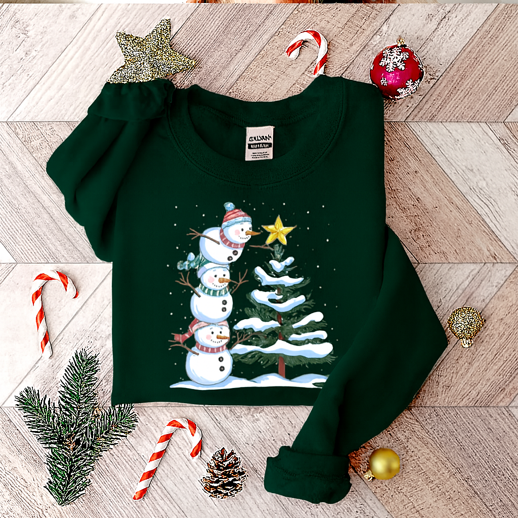 Chandail 3 Bonhommes de neige