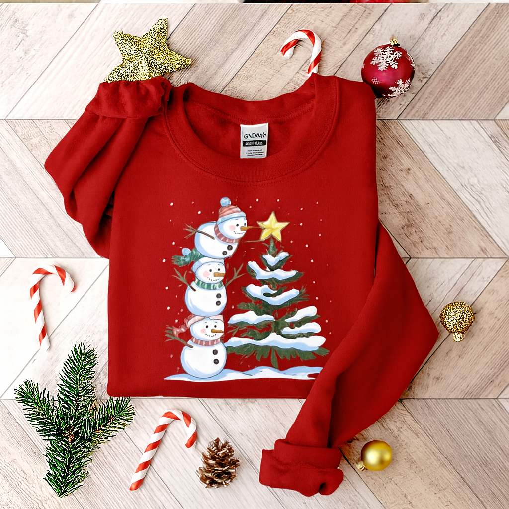 Chandail 3 Bonhommes de neige