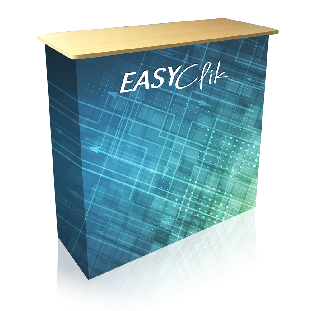 Comptoir Easy-Clik avec dessus fini bois
