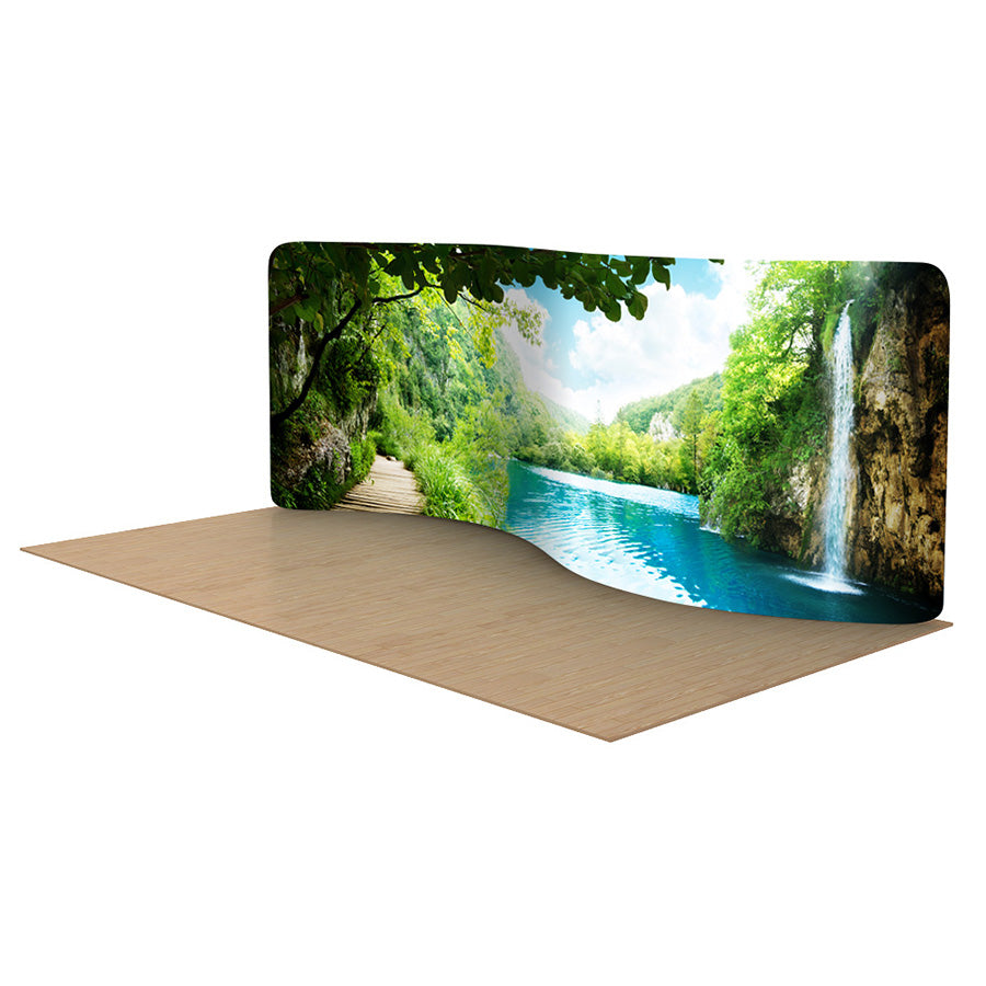 Mur courbe Horizon Série S de 20 pieds