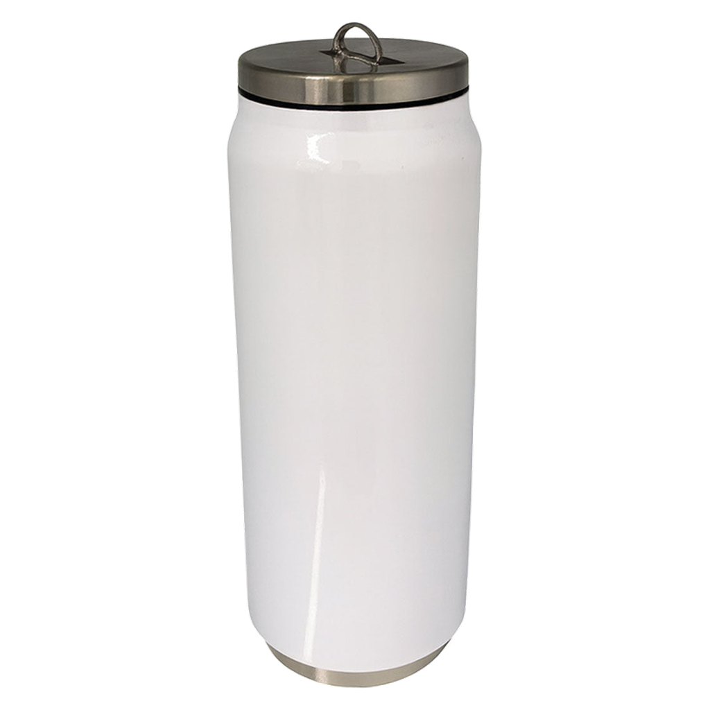 Bouteille style cola 500 ml blanche à sublimer