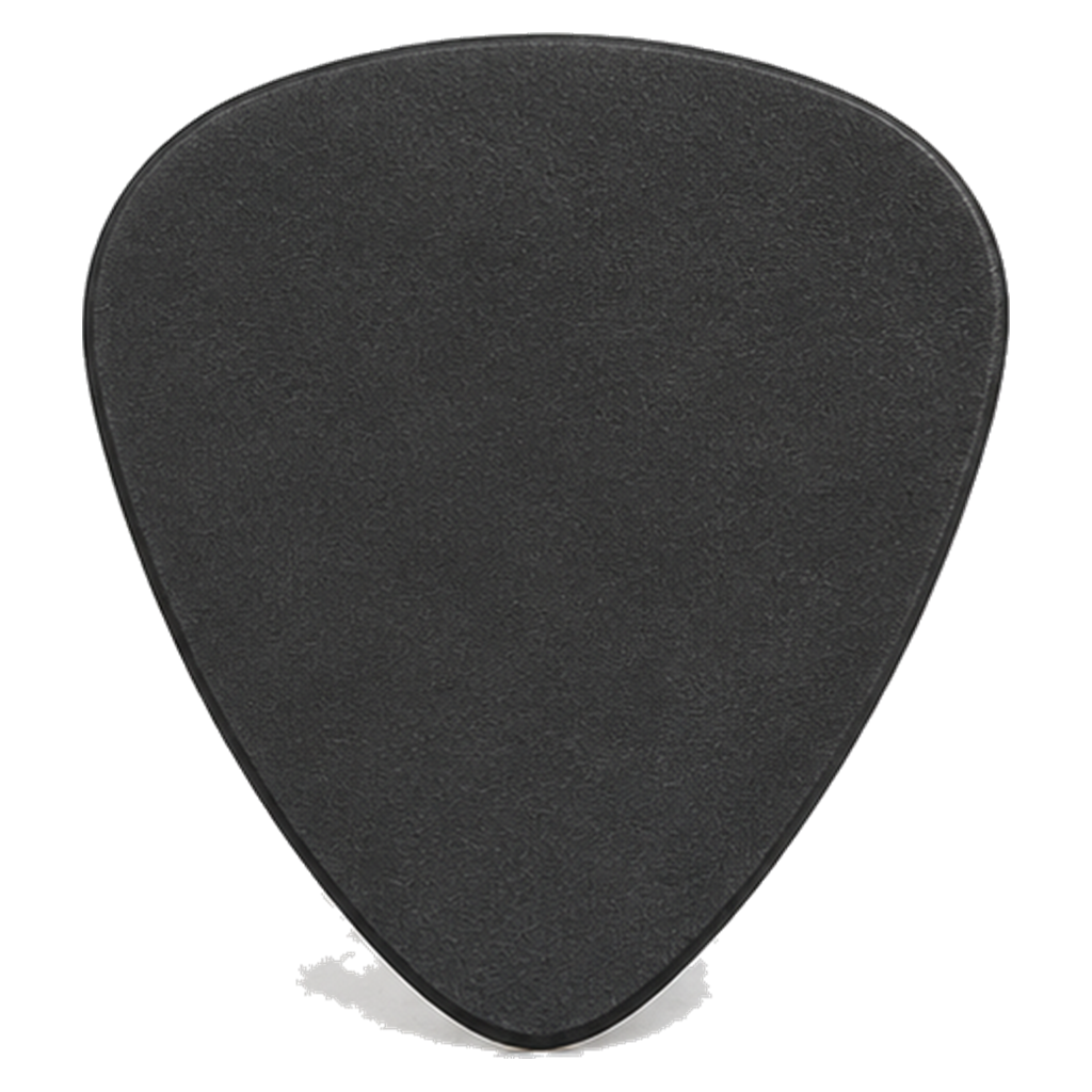 Médiator de guitare noir en celluloïd