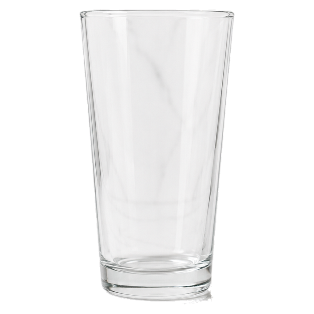 Verre à pinte 16 oz transparent