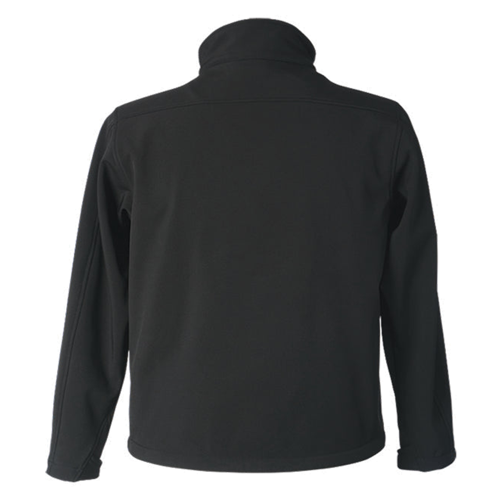 Manteau softshell femme CX2 Navigator noir, vue de dos