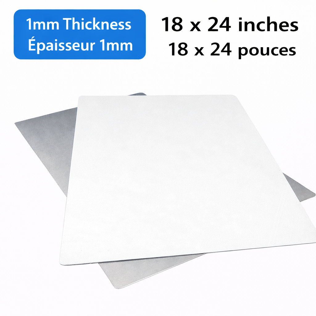 Enseigne en aluminium 18 x 24 po à personnaliser